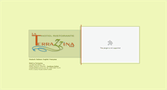 Desktop Screenshot of hotellaterrazzina.com