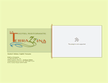 Tablet Screenshot of hotellaterrazzina.com
